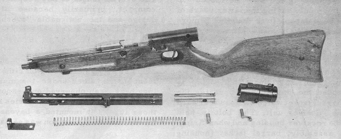 Nambu Type 2 disassembled